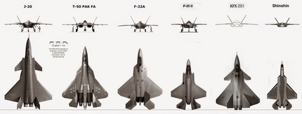 世界の最新鋭ステルス戦闘機の大...