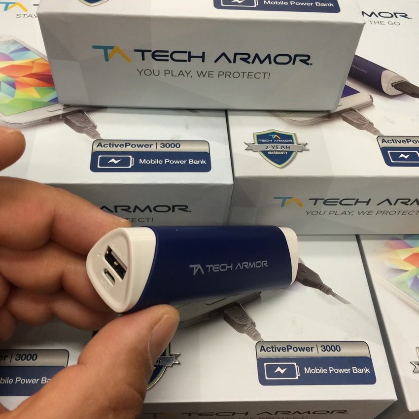 3000mAh USB バック...