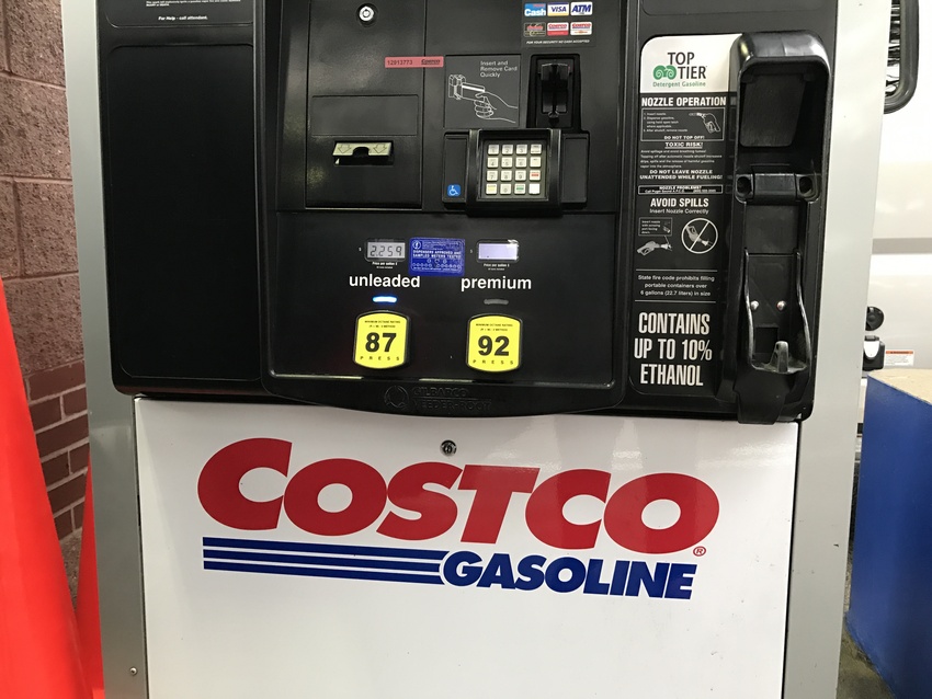 COSTCO でガソリン