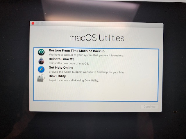 MacOS のインストールに苦...