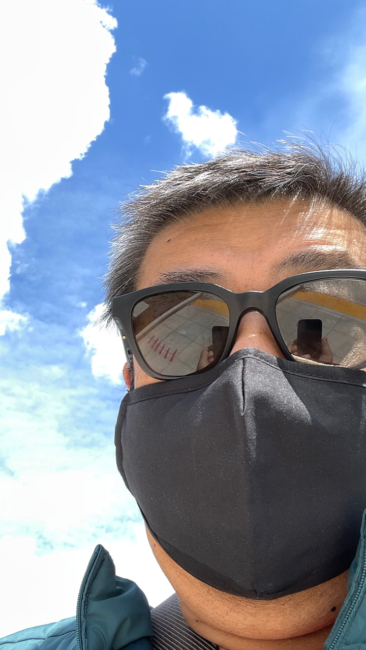 午後に５０００歩の散歩