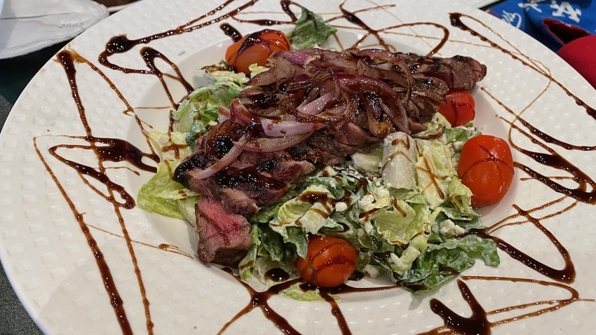 Steak Salad at Aldarra Golf Club
