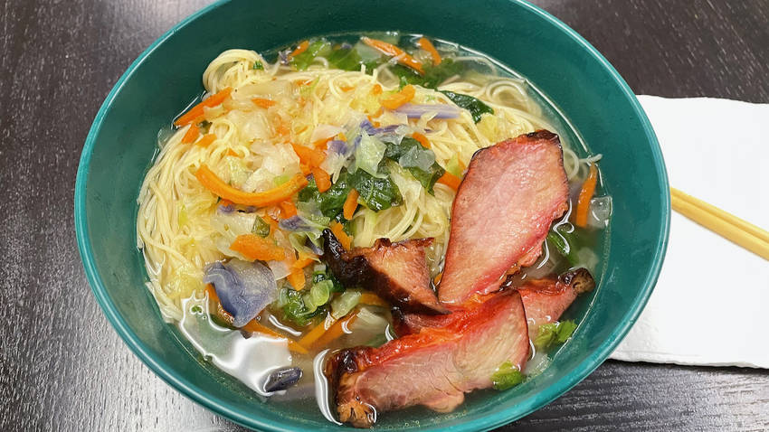 自家製減塩ラーメン