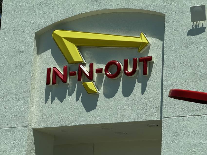 In'n Out Burger...