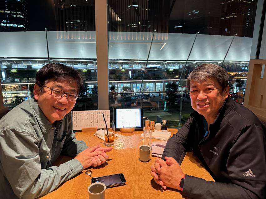 懐かしい人との会食