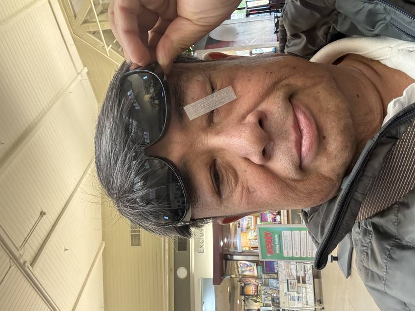 左目の白内障の手術が終わりまし...