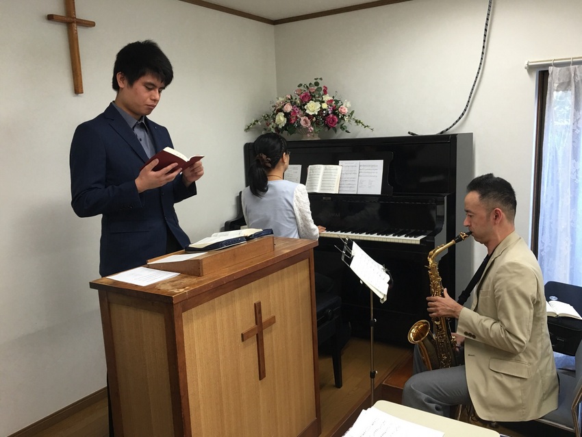 仙台教会の礼拝