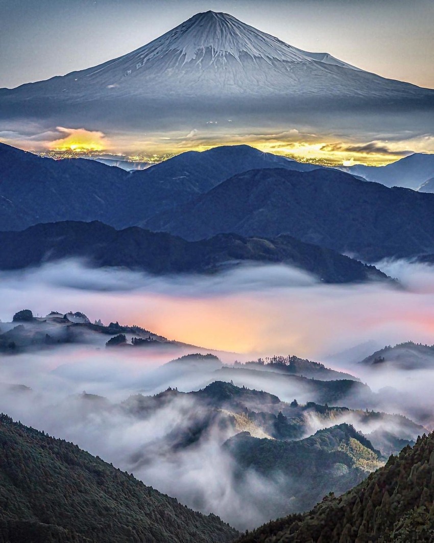 日本の霊峰富士山