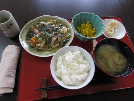 本日の手作り昼食