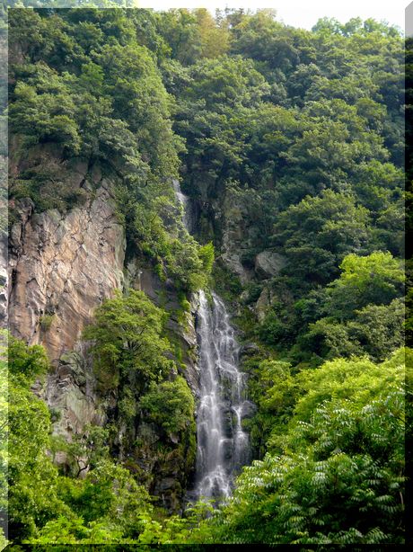 幻の滝「稚児が滝」　出現！