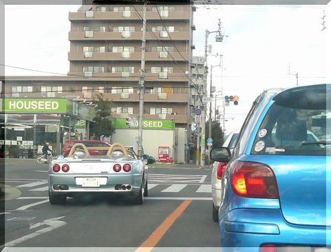 大寒中のオープンカー！