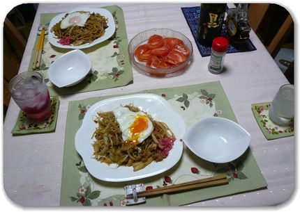 ウルトラがいないときの晩御飯−...