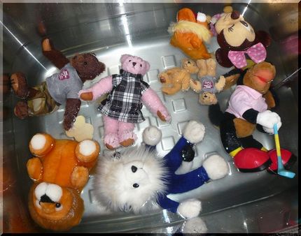 Stuffed animals...