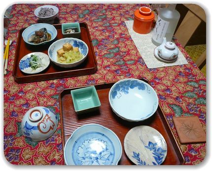 「秋刀魚の土生姜、梅干し煮」−...