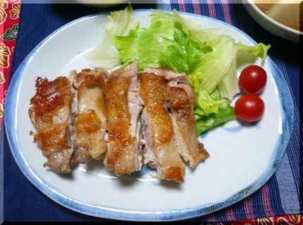 「鶏もも肉のソテー」−2009...