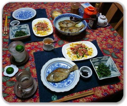 なんか寂しい晩御飯−2009/...