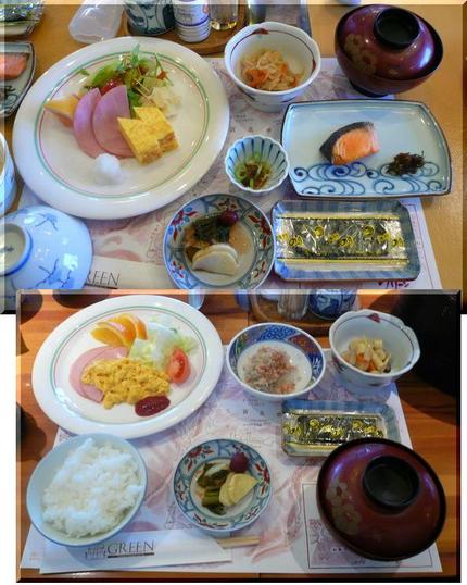 志賀高原の家グリーンの朝食　