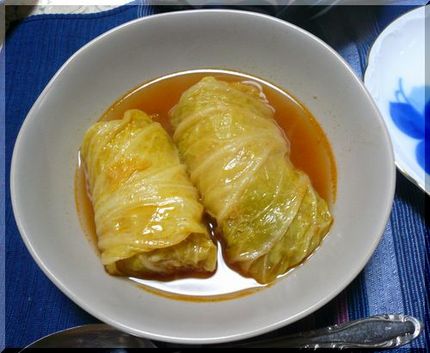 「白菜ロール」とおにぎりやさん...