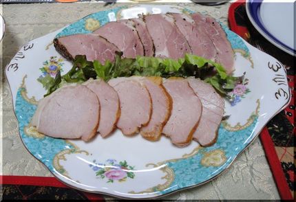 「パストラミとミニロースハム」...