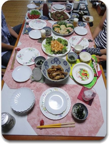 父の日の晩御飯−2010/6/...