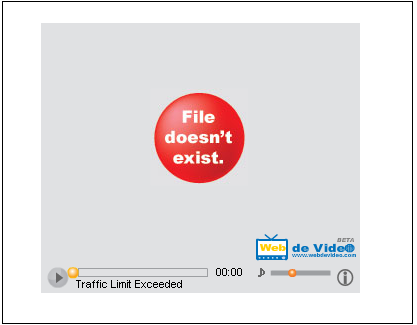Where is "Web de Video"?