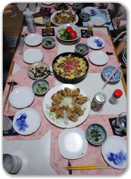 何か今日は足らんなぁ〜と息子に...