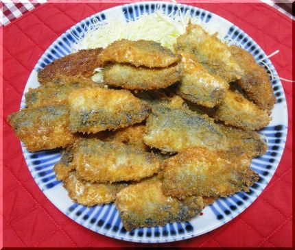 鯵のフライなんて、何十年ぶりっ...