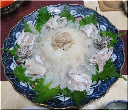 真鯛のお造り−2011/3/6...