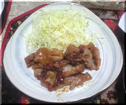 豚ロース生姜焼き−2011/3...