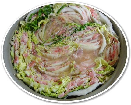 白菜と豚肉の重ね鍋-2011/...