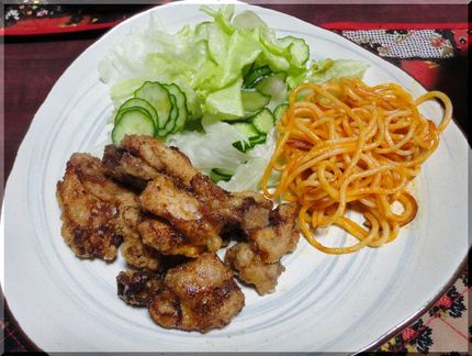 「キュウリと鶏肉の煮物」を却下...