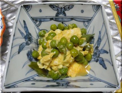 お豆さんの卵とじ－2011/5...