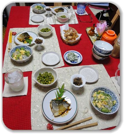 もうお豆さんもお仕舞いですね－...