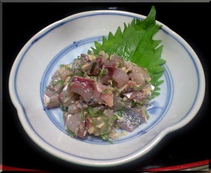 鯵のたたき－2011/6/21...