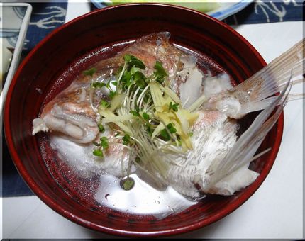 真鯛の潮汁―2011/7/25...
