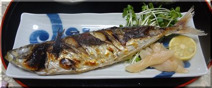鯵の塩焼き―2011/9/22...