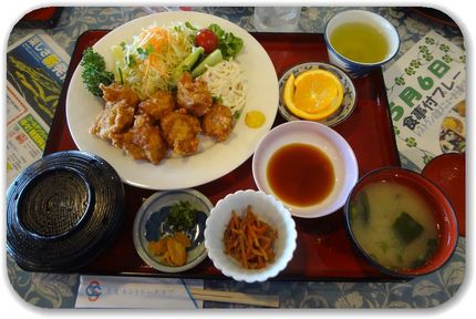 から揚げ定食～志度CC～　－2...