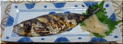 鯵の塩焼き―2012/7/19...