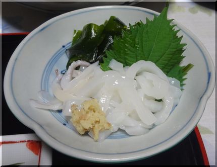 剣先イカのお造り―2012/7...