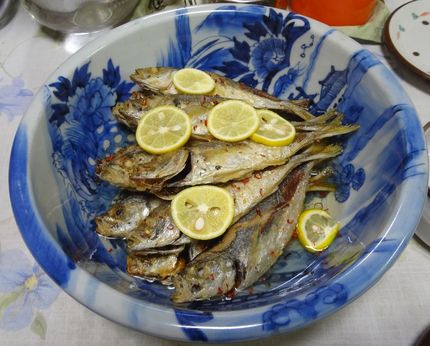鯵のスダチ酢漬け―2012/1...