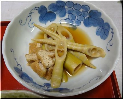＊四方竹とお揚げさんのたいたん...