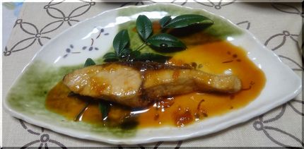 ハマチの照り焼き―2012/1...
