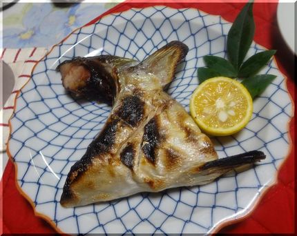 ＊カマの塩焼き
