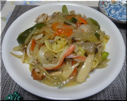 ＊あんかけ焼きそば （豚バラ、...