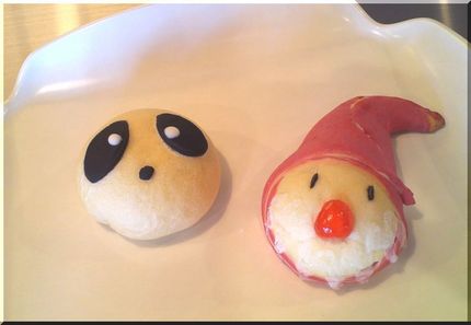パンダとサンタさんです。 パン...