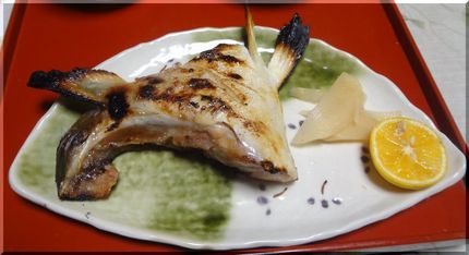 ＊ハマチかまの塩焼き