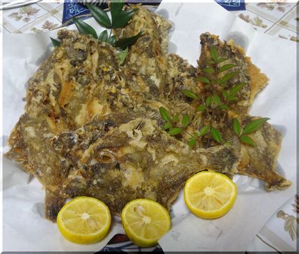 ＊瀬戸内の小さなカレイのから揚...
