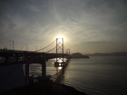 鳴門岬の夕陽