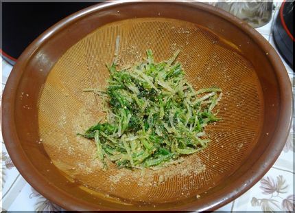 ＊水菜の胡麻和え
