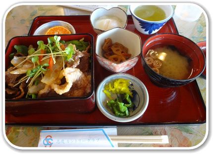 焼き肉定食　in 志度 CC
